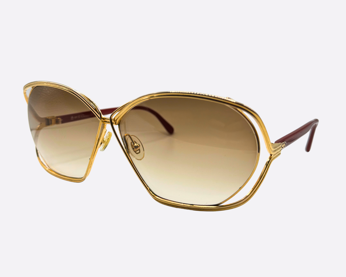 Dior 2499 – Unique oversize design | 80s Sunglasses