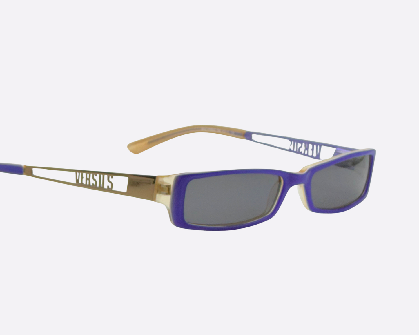 Versus by Versace VR8023 – Morado y logo troquelado | Finales de los 90