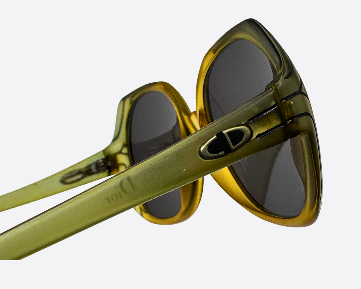 Christian Dior 2035 50 - Optyl Sunglasses green/honey-tone | 80s Vintage