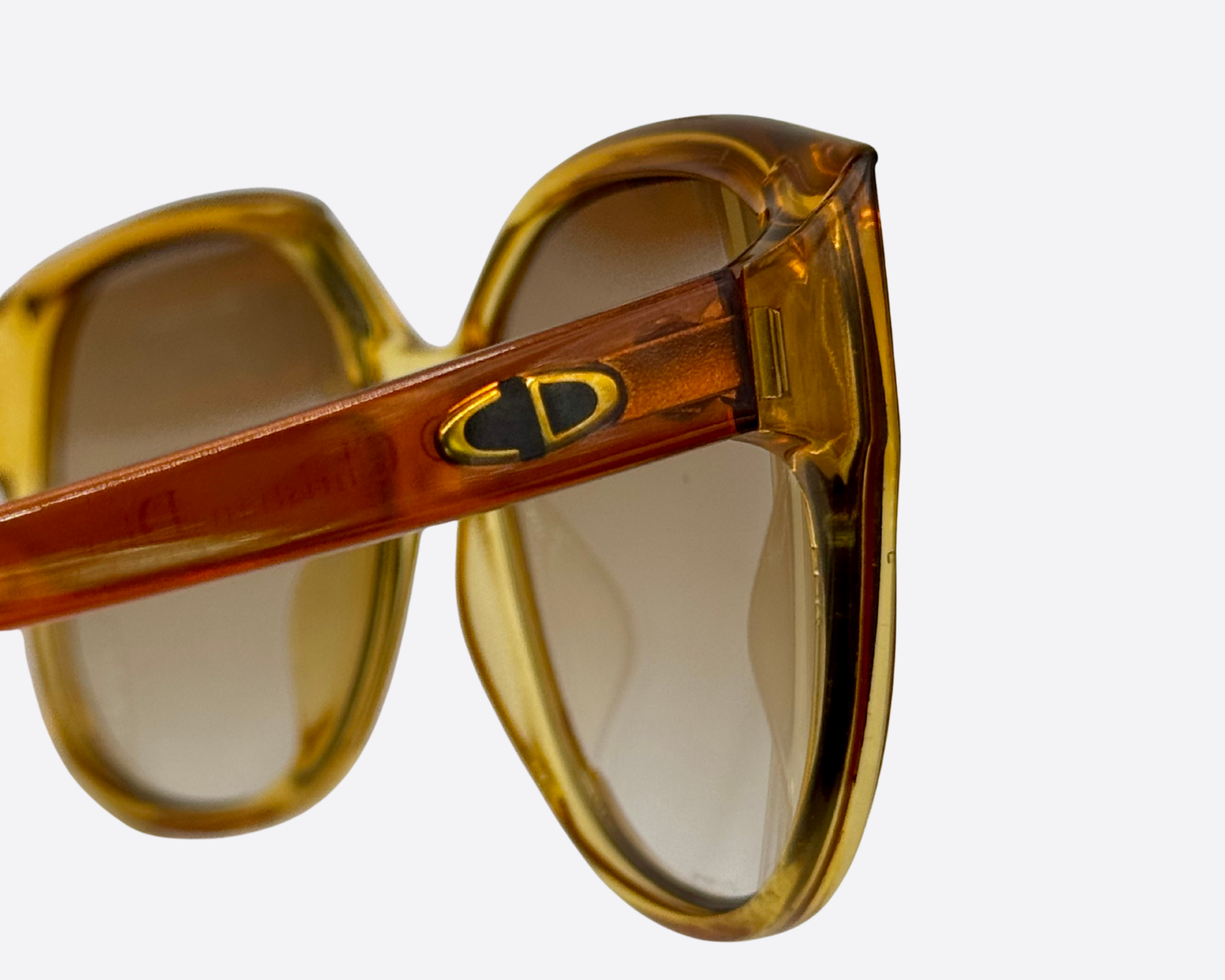 Christian Dior 2160 30 – Honey Optyl Butterfly | 1970s Vintage