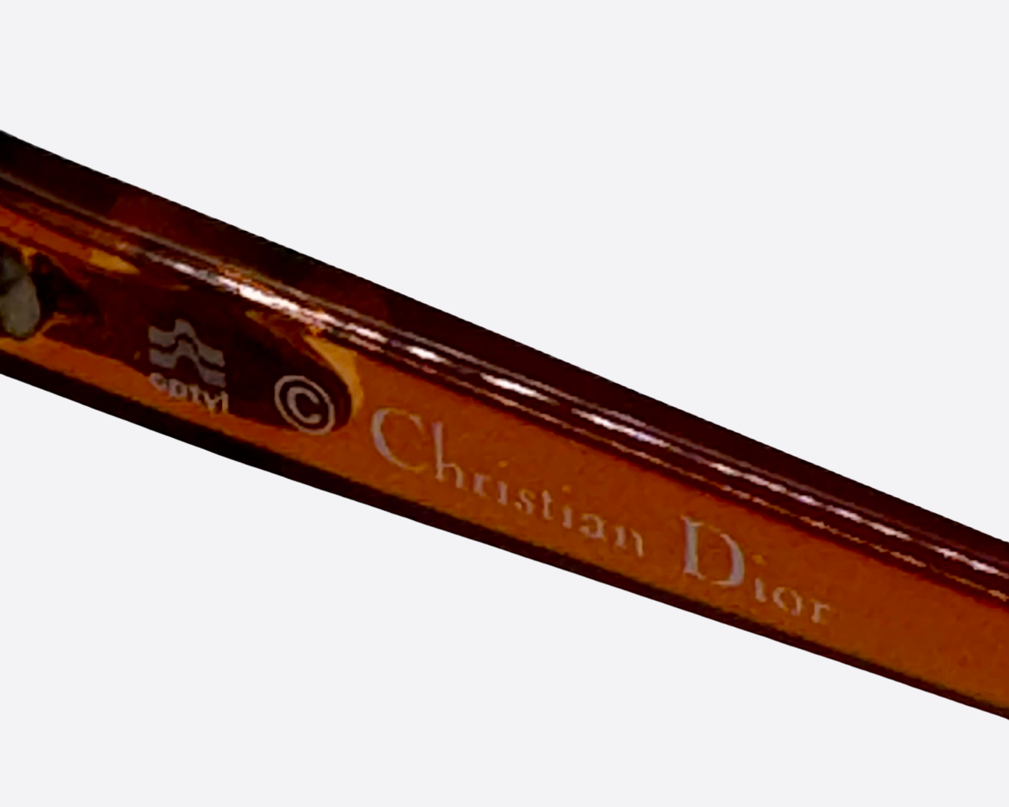 Christian Dior 2160 30 – Honey Optyl Butterfly | 1970s Vintage