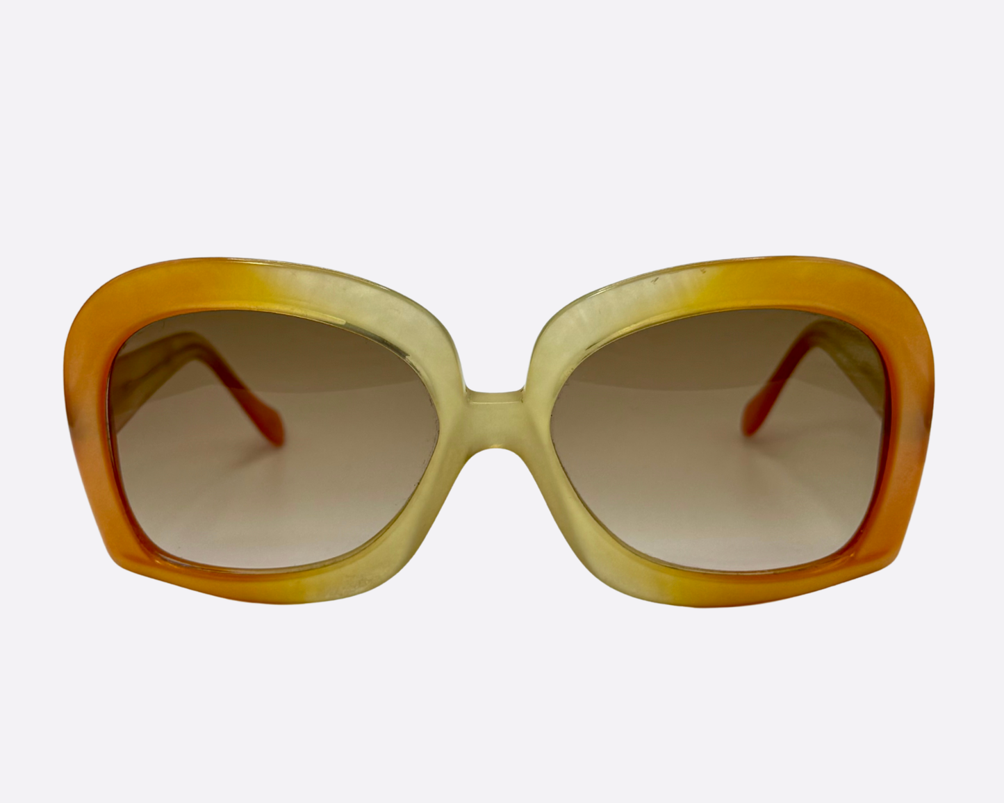 Lozza Lotus – Sunset Yellow & Orange Oversized | 1970s Vintage