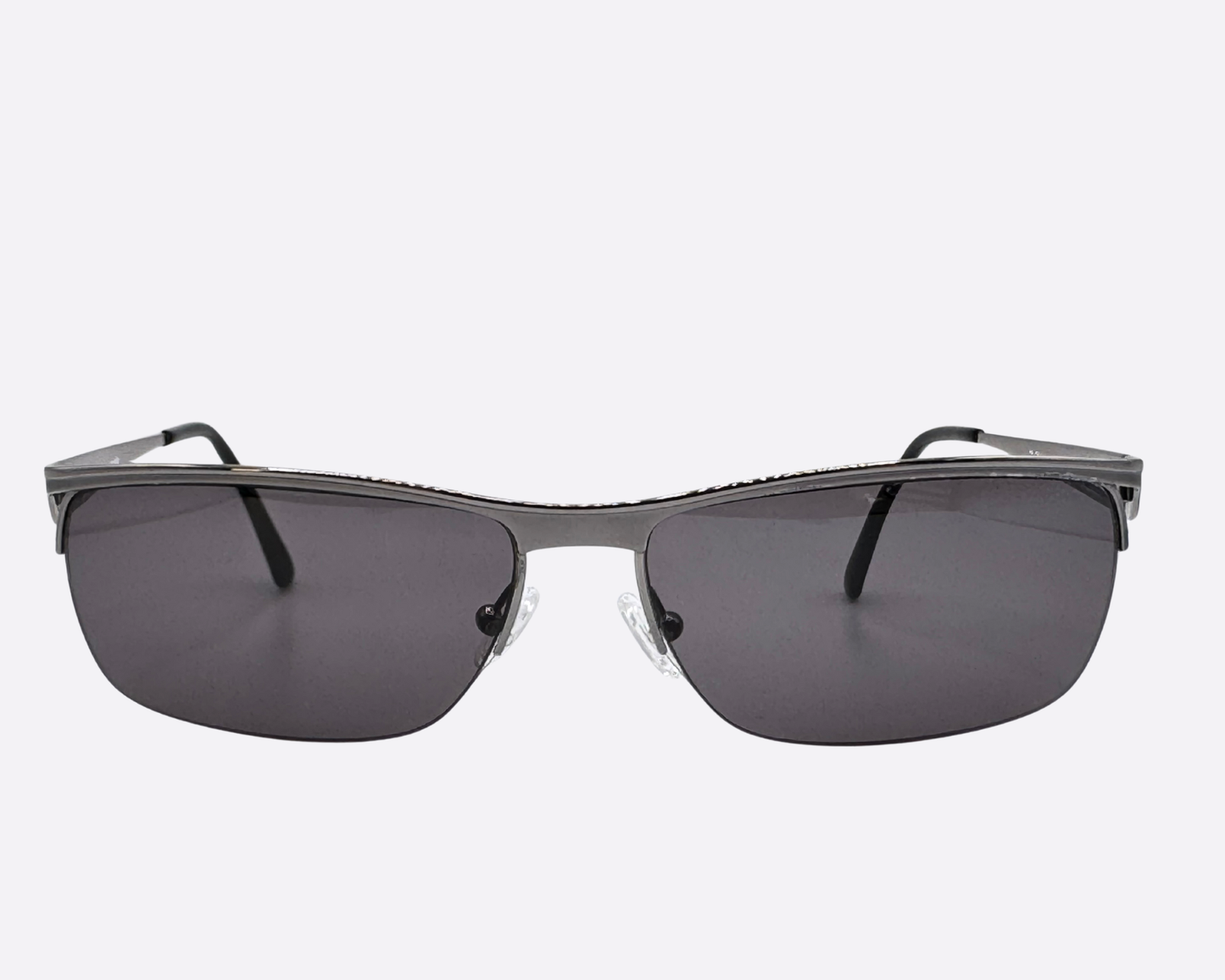 POLICE S8405N - Metal grey lenses | 90s Y2K Matrix Style