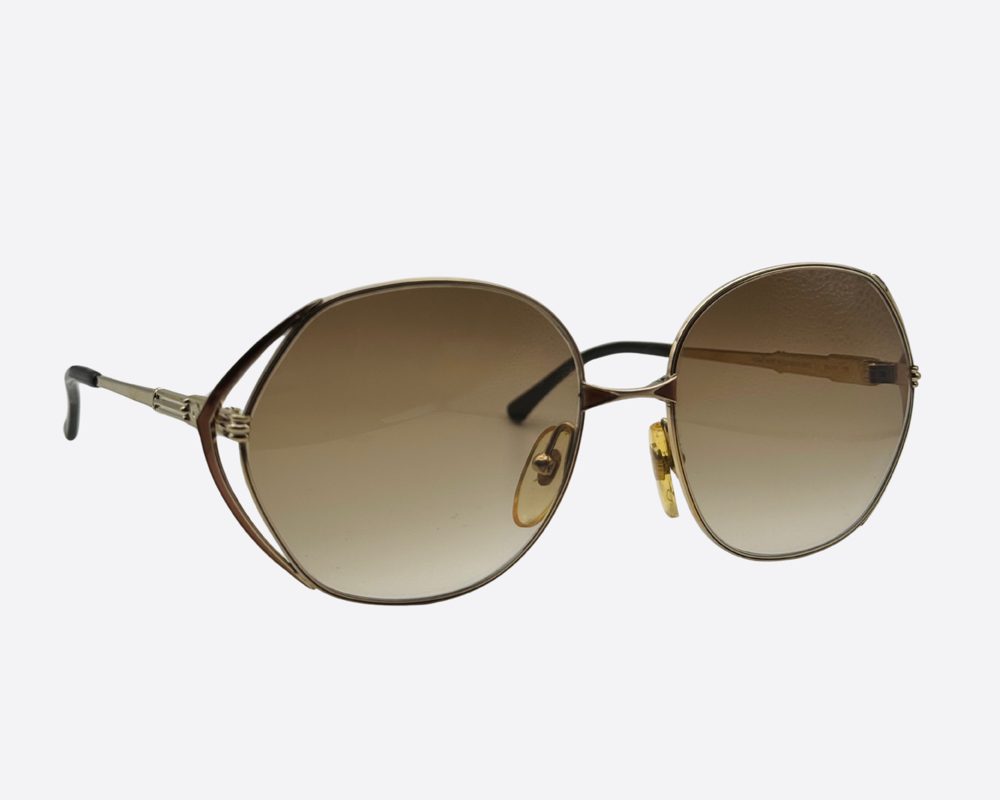 Vintage Christian Dior 2302 | 80s Germany – Gold & Brown Gradient