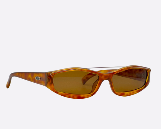 Christian Dior 2598 – Tortoise Avant-Garde with Wire Detail | 1990s
