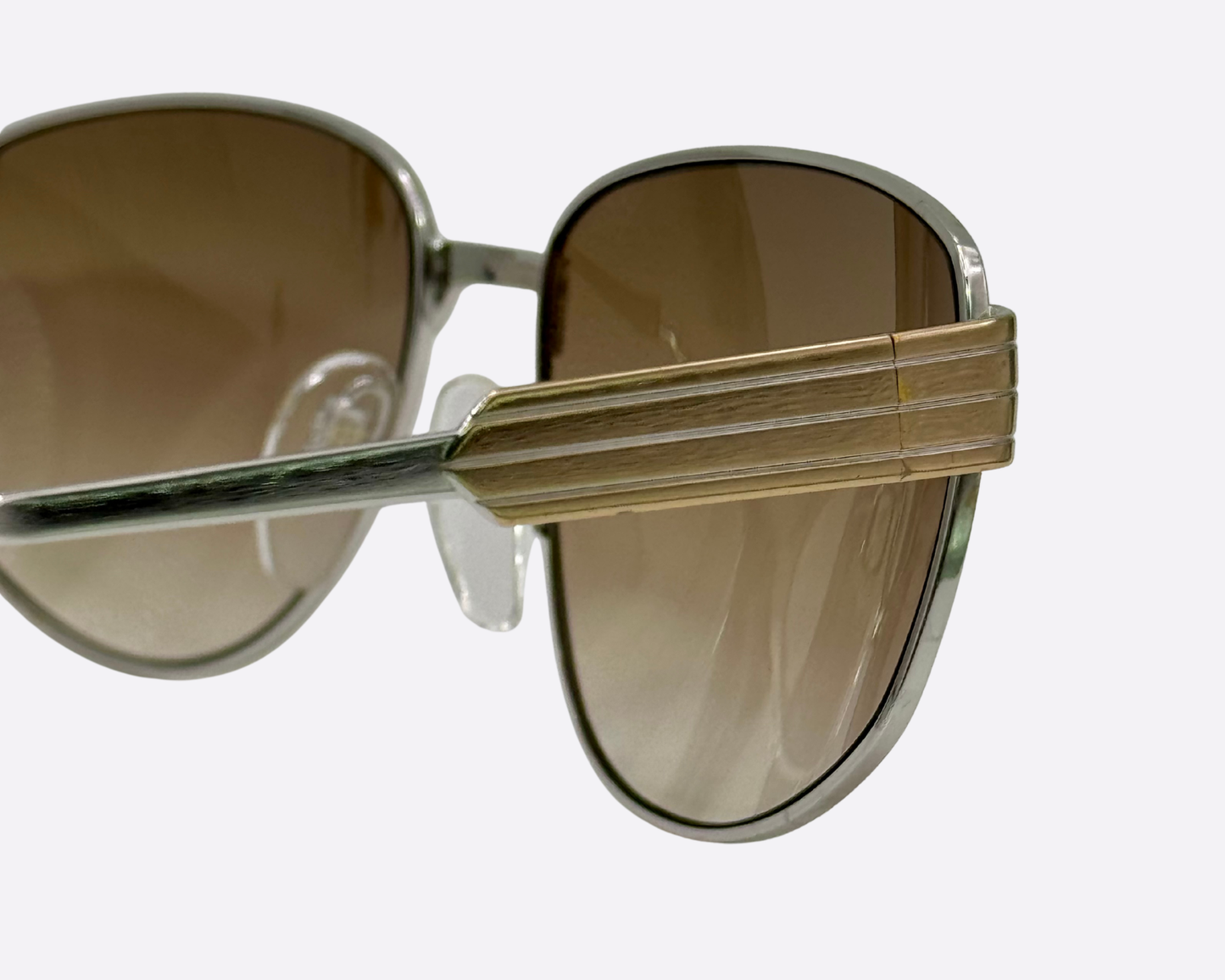 Silhouette M8027 – Gold Aviator | 1980s Vintage Classic