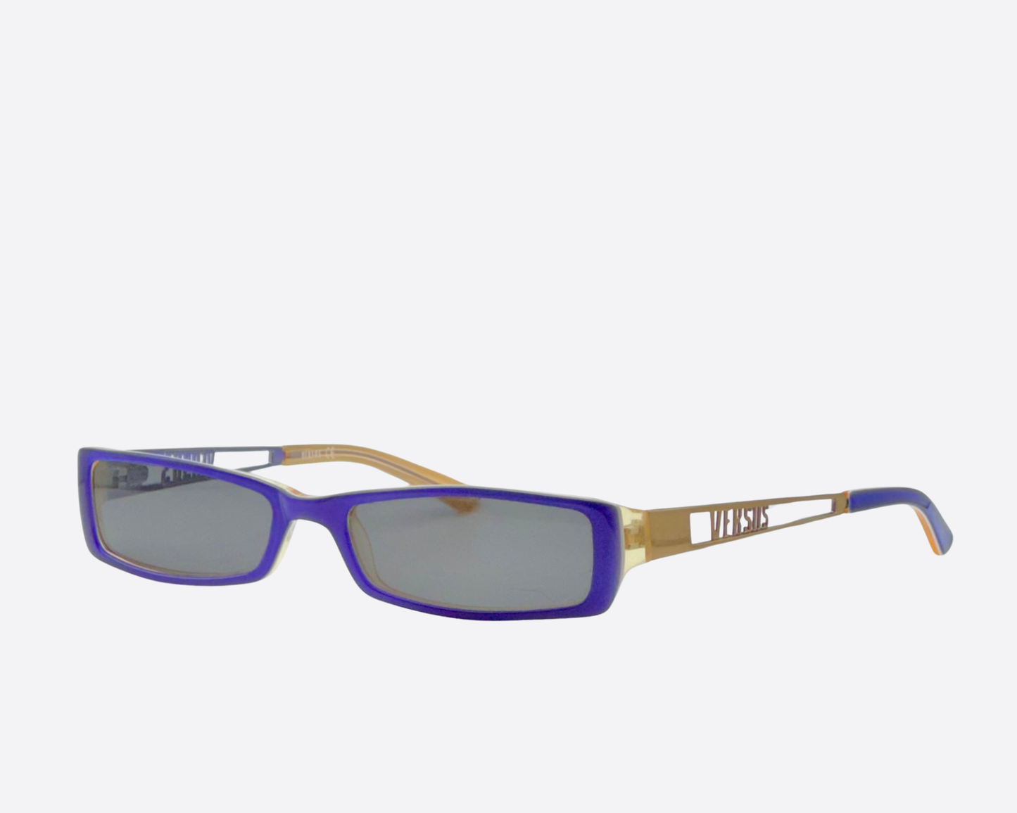 Versus by Versace VR8023 – Morado y logo troquelado | Finales de los 90