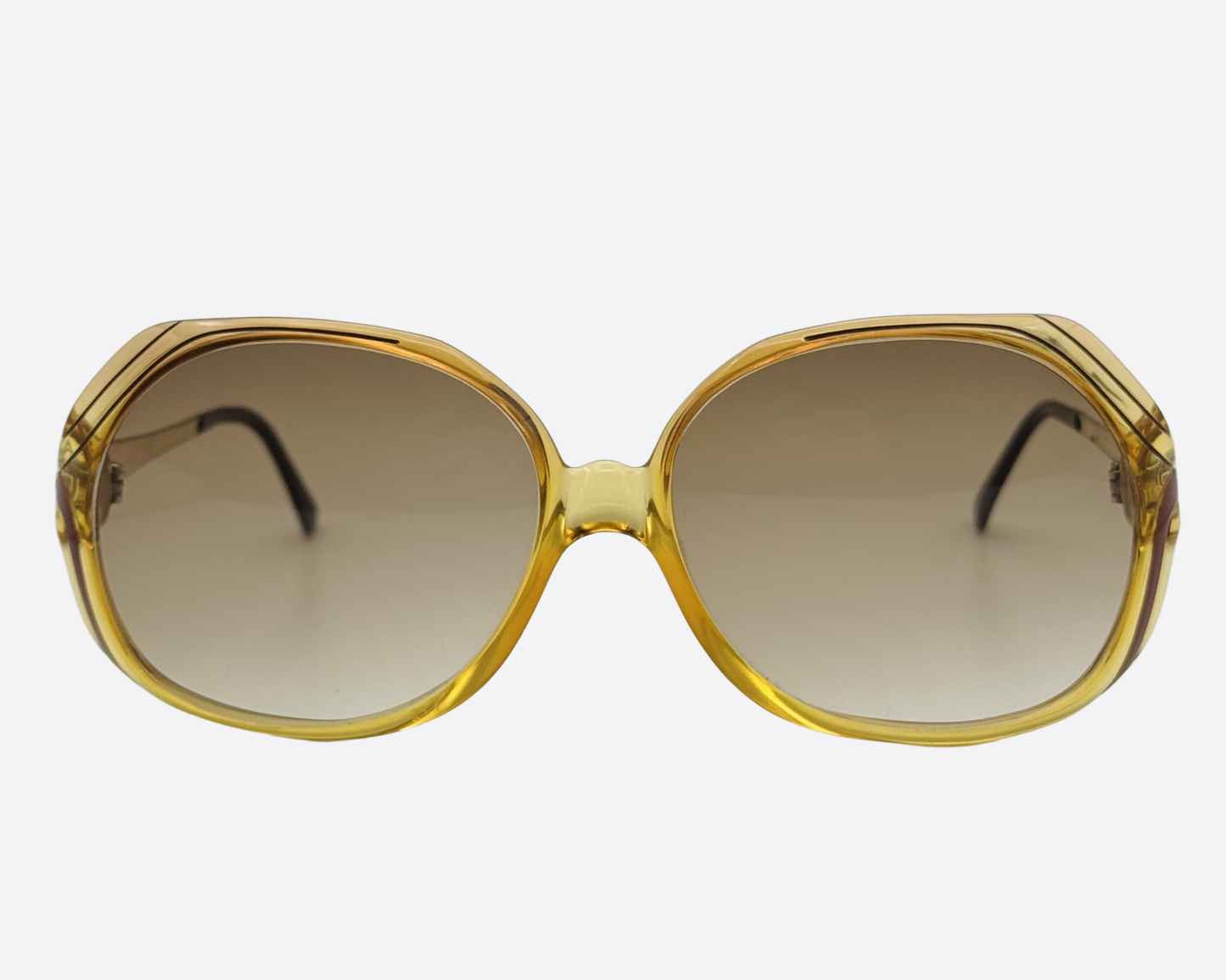 Christian Dior 2256 10 – Miel translúcido y Burdeos | Montura Austria