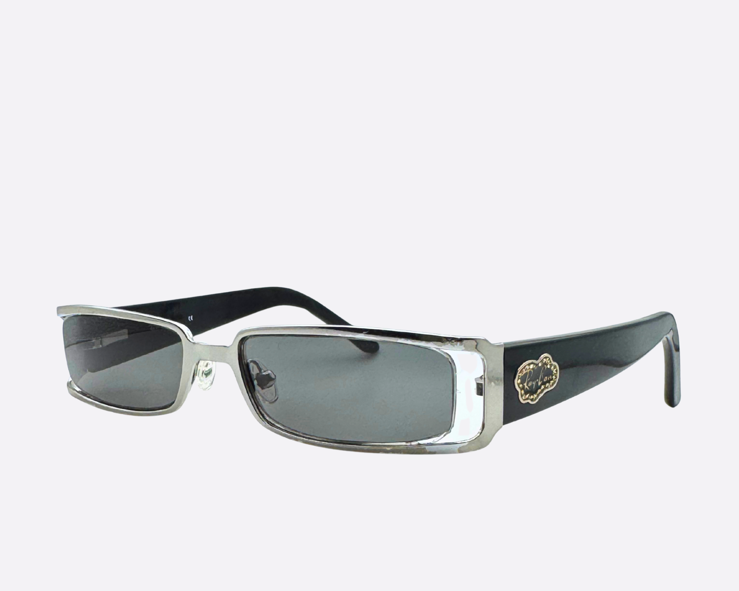 Ray-Ban RB6141-B – micro-rectangular shape | 90s/Y2K