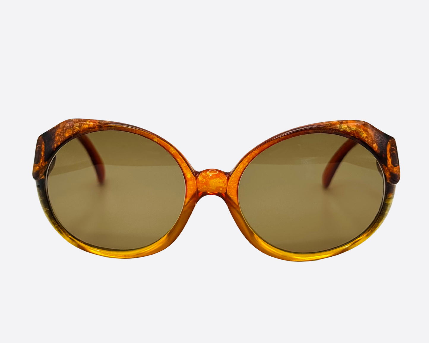 Dior 2019-30 – Amber Glitter Butterfly | 1970s Vintage Glamour