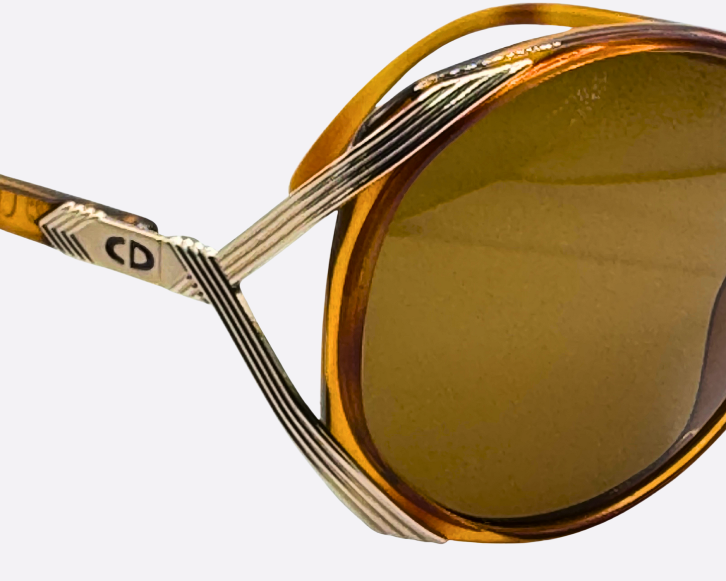 Christian Dior 2428 11 – Tortoise optyl oversized | 80s vintage