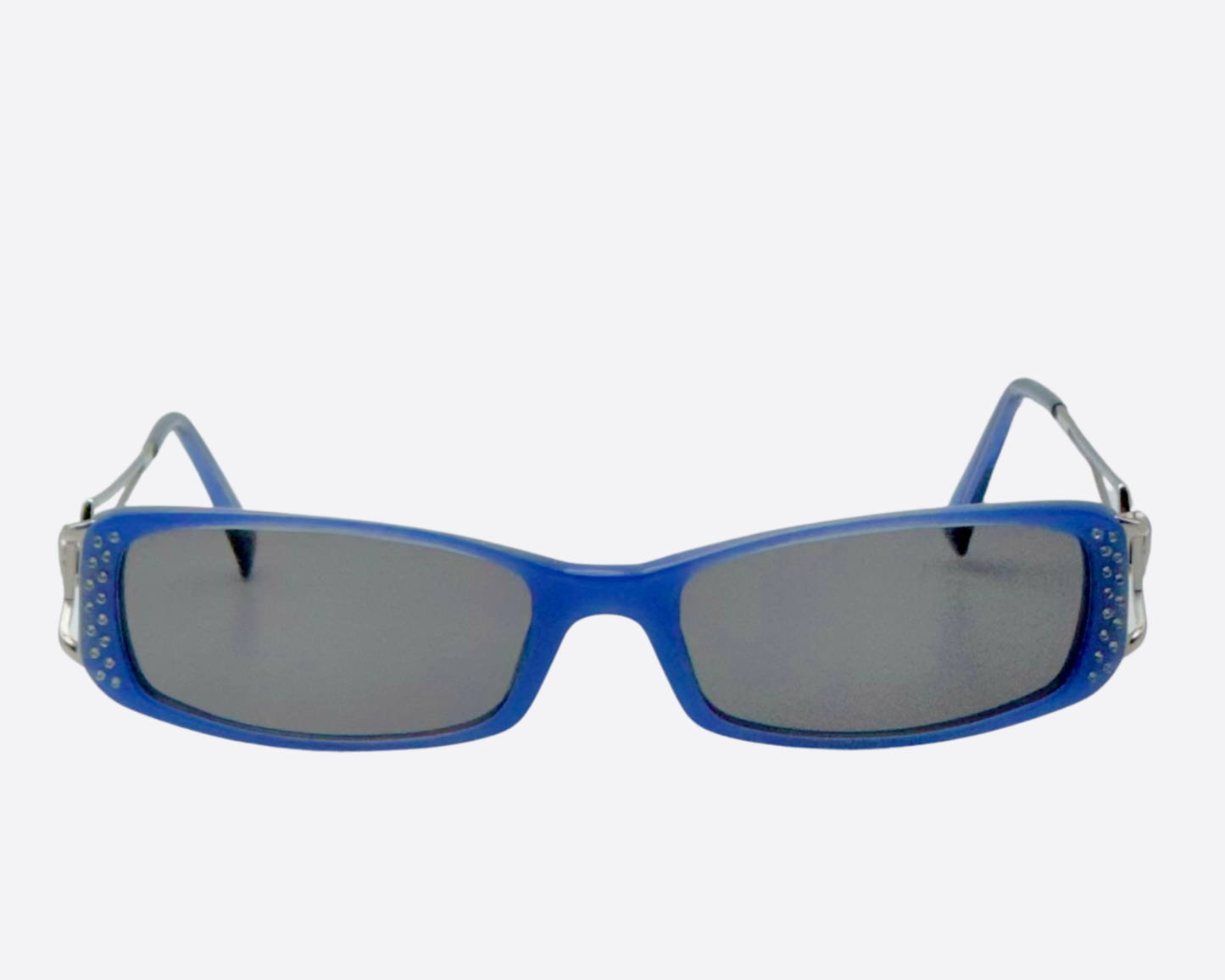 Versace 3031 B – Cristal Azul Eléctrico | Glamour Y2K de principios de los 2000