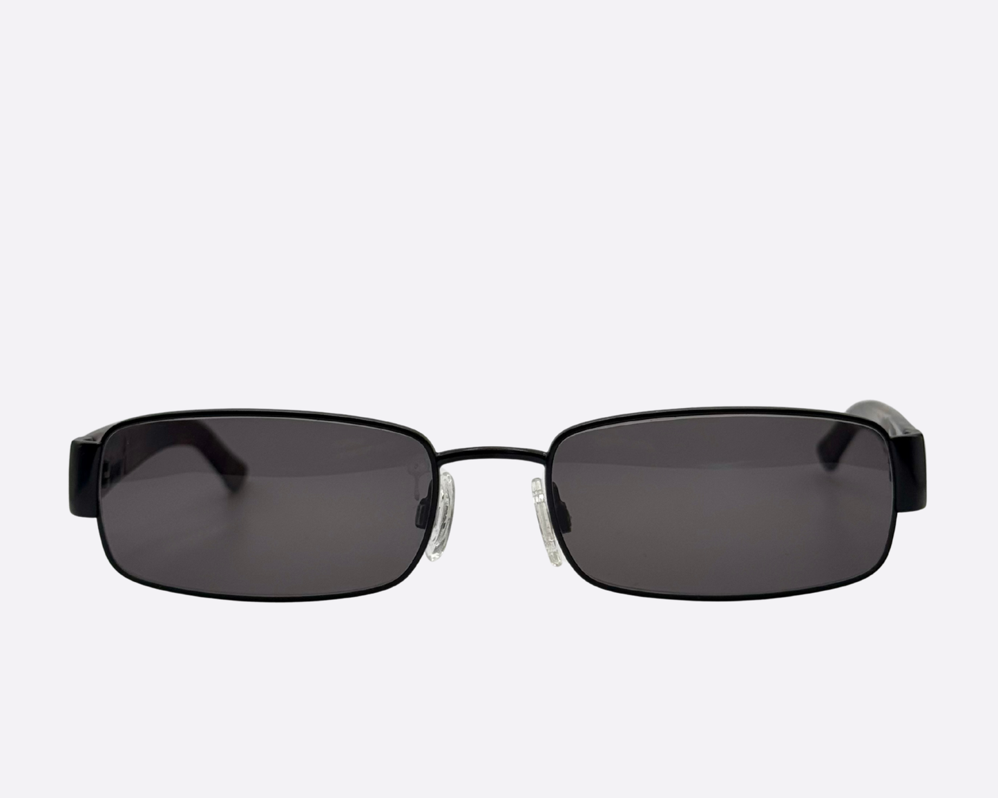 Ralph Lauren 1069 – Rectangular minimalista de bronce | Finales de los 90
