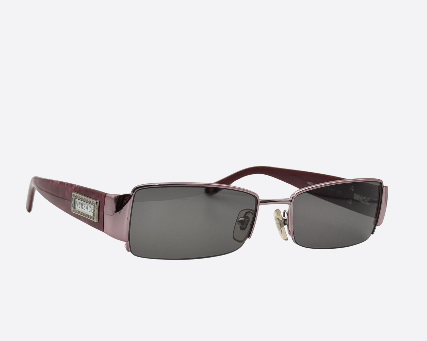 Versace 1140 – Early 2000s Y2K Luxury | Burgundy