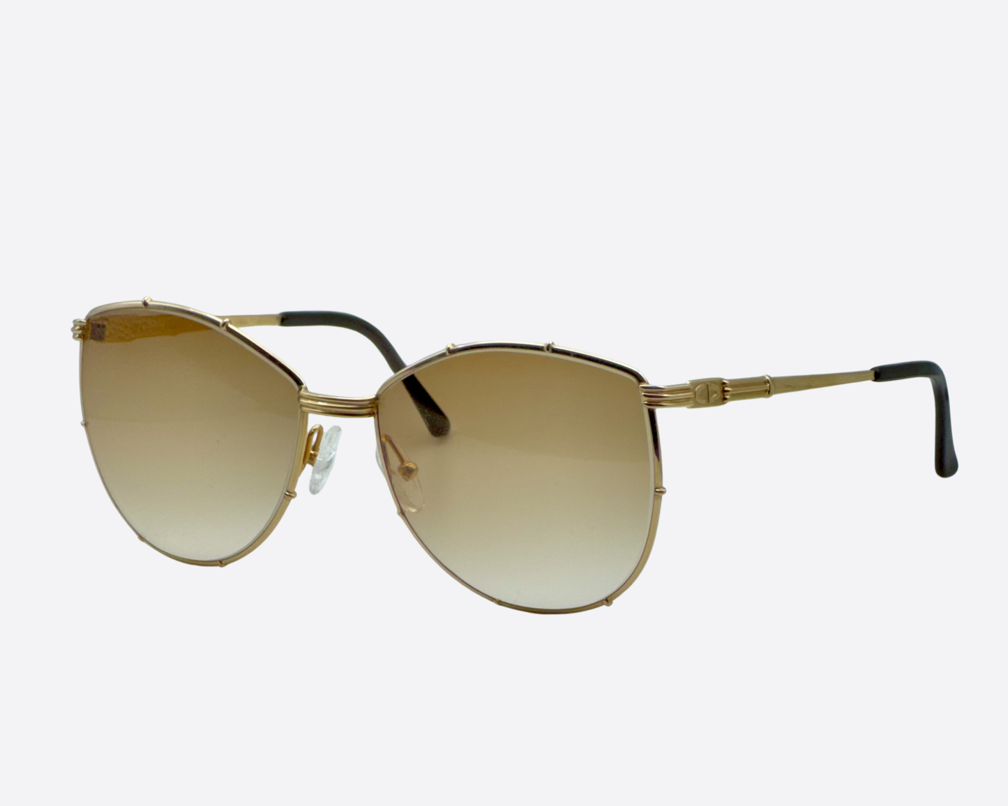 Christian Dior 2224 – Gold Wire Oversized | NOS Vintage Luxury Sunglasses