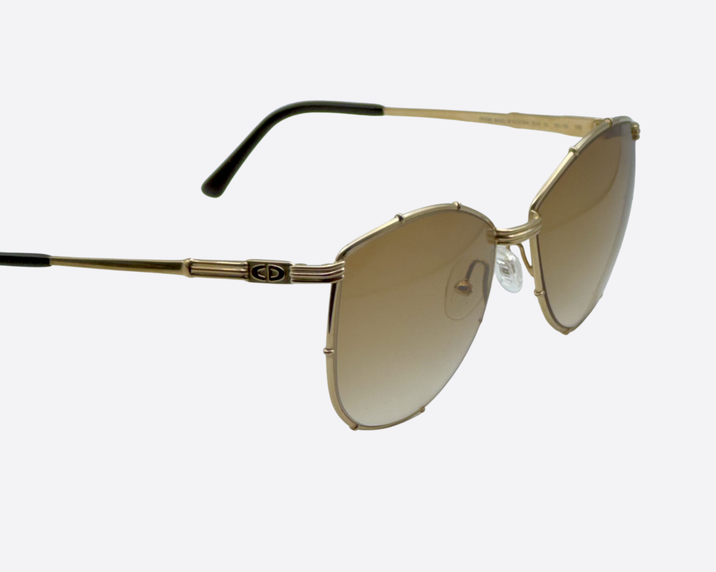 Christian Dior 2224 – Gold Wire Oversized | NOS Vintage Luxury Sunglasses