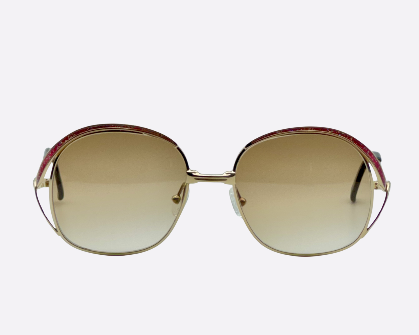 Dior 2146 – Gold & Pink Tortoise Rounded | Vintage Luxury Statement