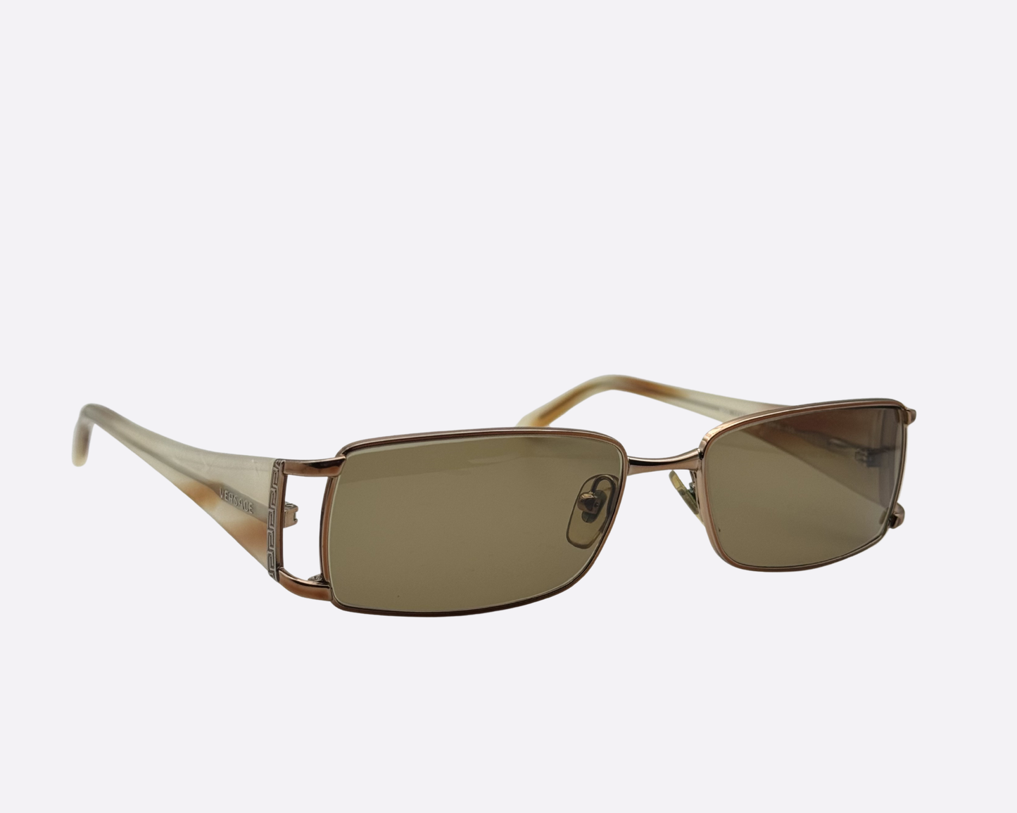 Versace 1132 1052 – Early 2000s Y2K Bronze Icon | Italy