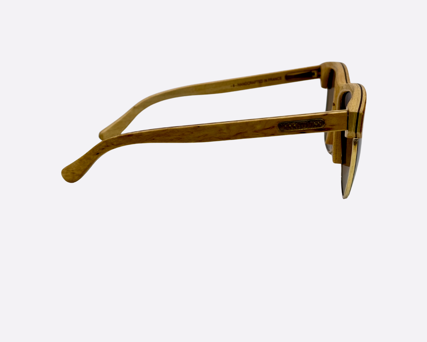Cerruti 1881 B03 Col. 011 – Real Wood Clubmaster | Vintage 1990s