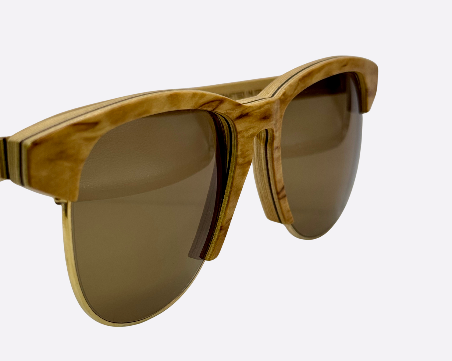Cerruti 1881 B03 Col. 011 – Real Wood Clubmaster | Vintage 1990s