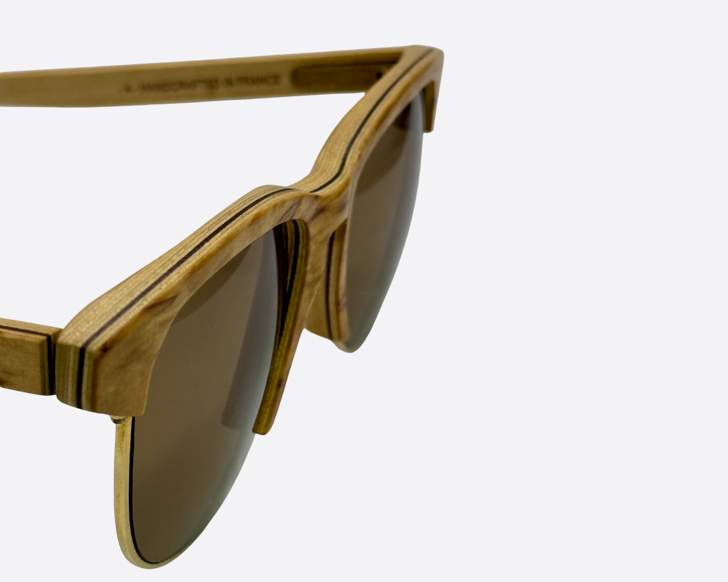 Cerruti 1881 B03 Col. 011 – Real Wood Clubmaster | Vintage 1990s