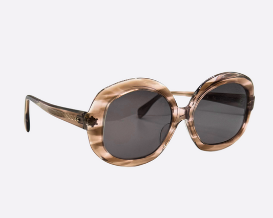 Framo – Marbled Brown Sunglasses | 70s Vintage