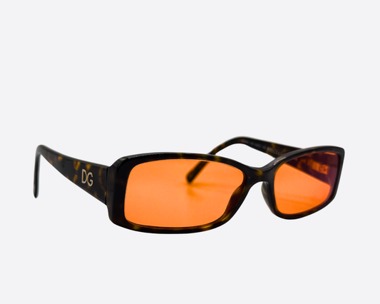 Dolce & Gabbana DG3076 - Orange lenses | 90s Y2K Style