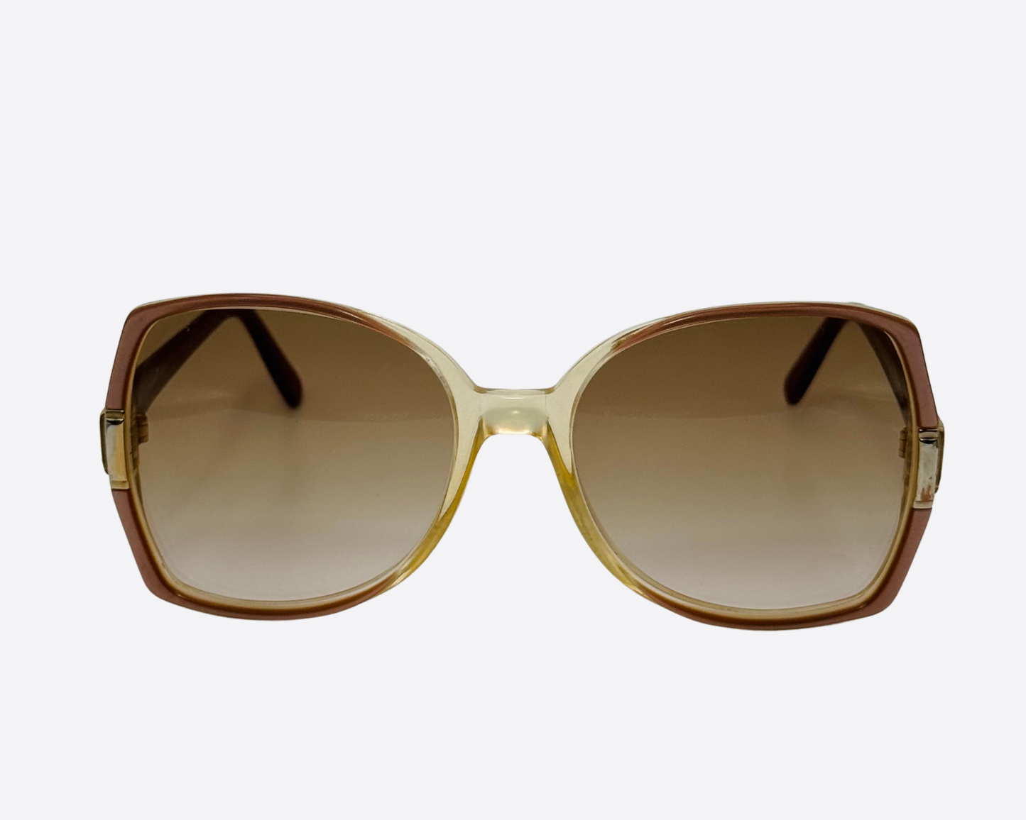 Silhouette M1153/20 – Champagne & Brown | 1970s Vintage Butterfly Glamour