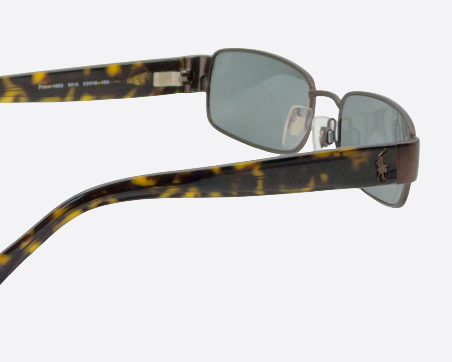 Polo Ralph Lauren 1069 – Tortoise & Bronze Rectangle | 2000s Sunglasses