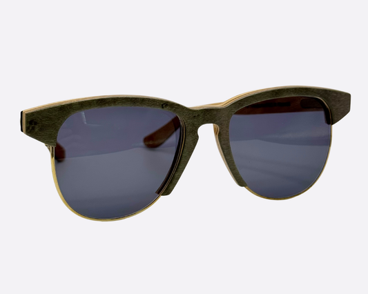 Cerruti 1881 B03 Col. 013 – Real Wood Clubmaster | Vintage 1990s