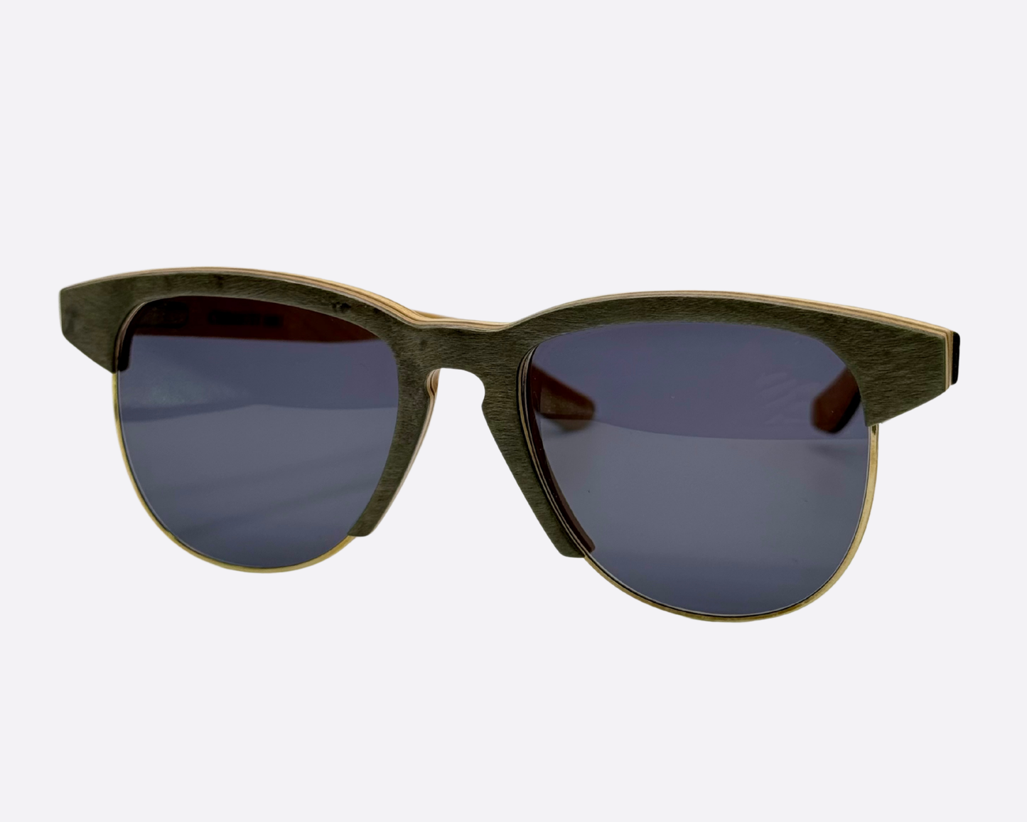 Cerruti 1881 B03 Col. 013 – Real Wood Clubmaster | Vintage 1990s