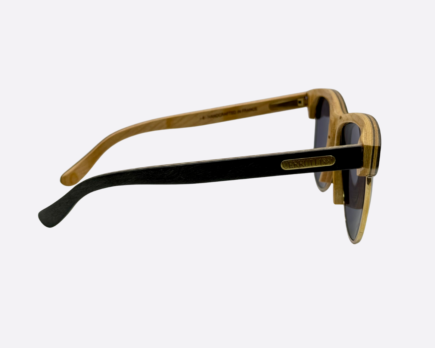 Cerruti 1881 B03 Col. 013 – Real Wood Clubmaster | Vintage 1990s