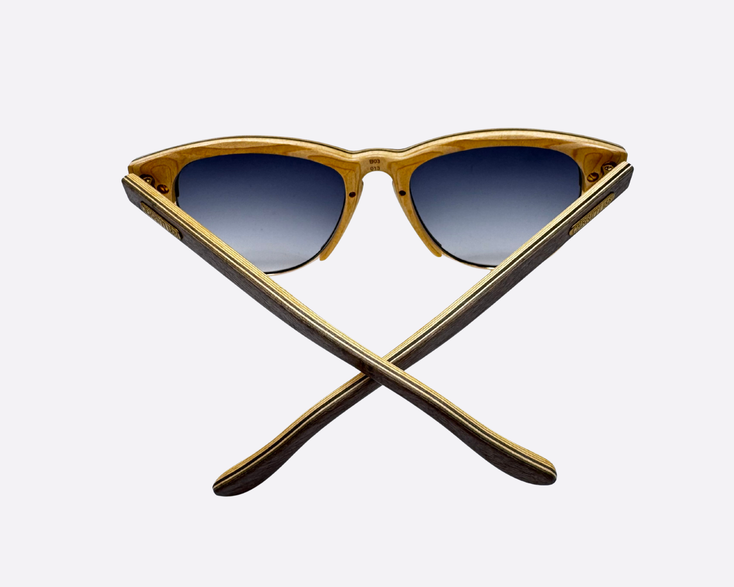 Cerruti 1881 B03 Col. 013 – Wood Clubmaster | Vintage 1990s
