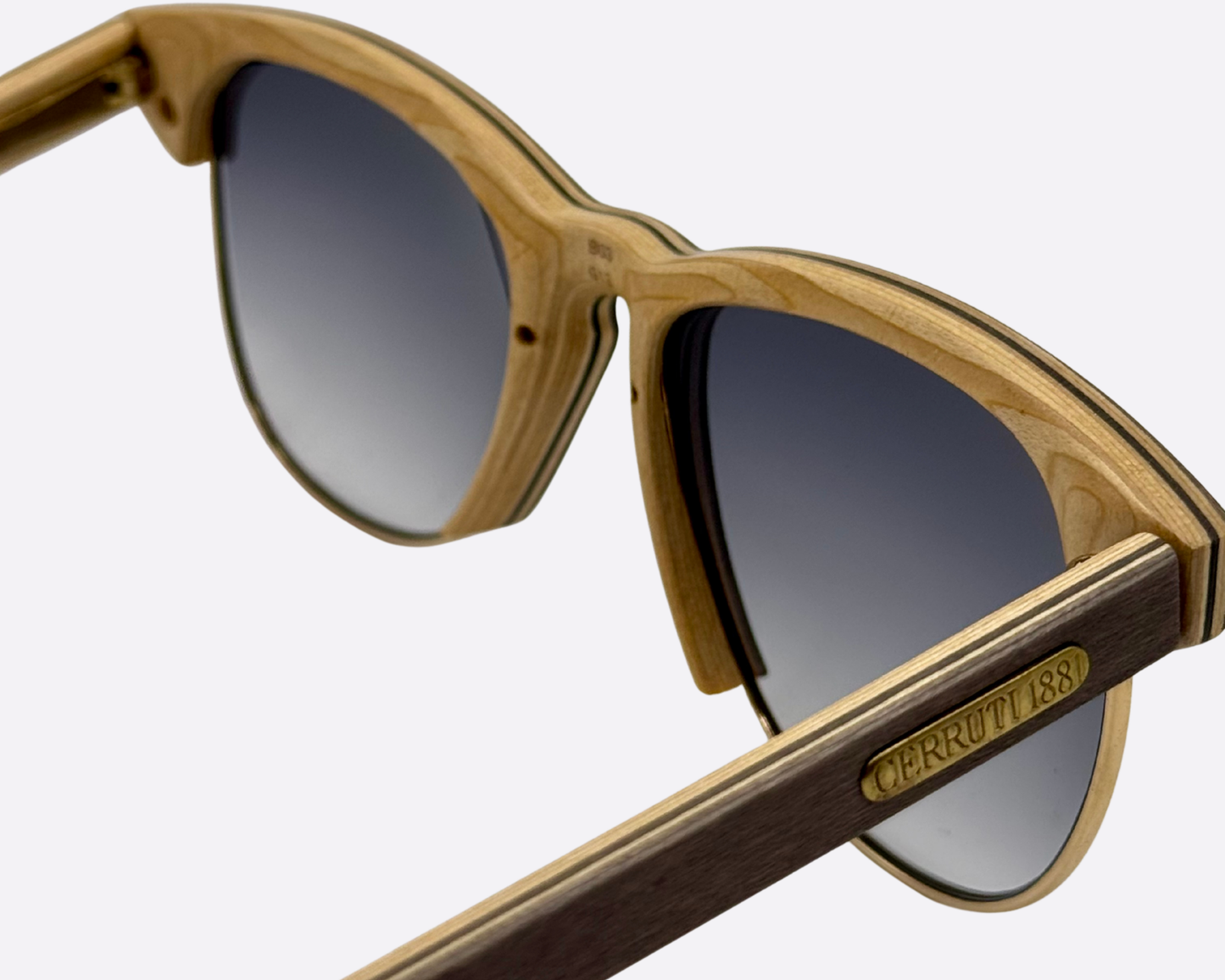 Cerruti 1881 B03 Col. 013 – Wood Clubmaster | Vintage 1990s