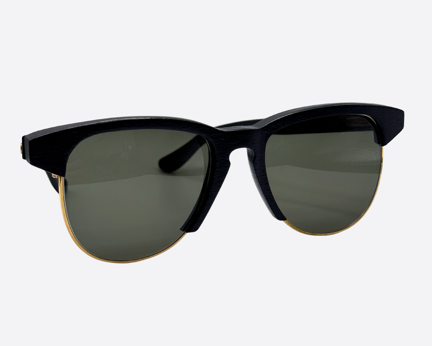 Cerruti 1881 B03 Col. 004 – Real Wood Clubmaster | Vintage 1990s