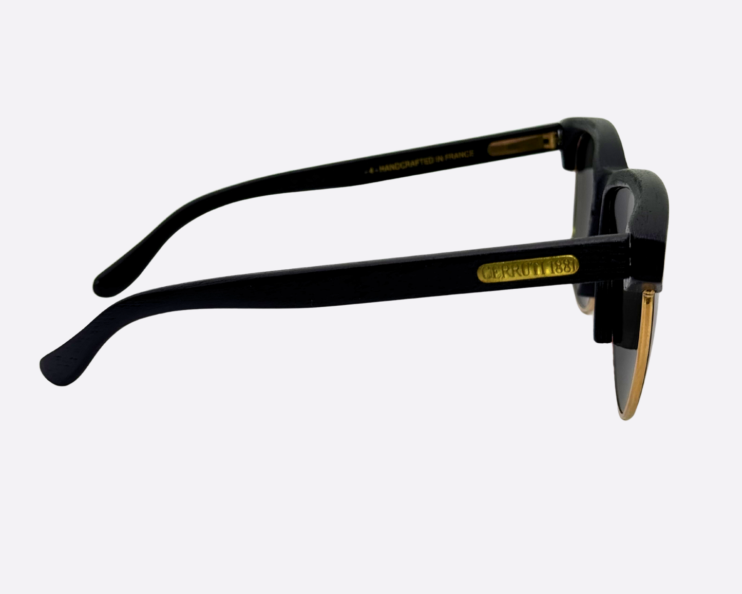 Cerruti 1881 B03 Col. 004 – Real Wood Clubmaster | Vintage 1990s